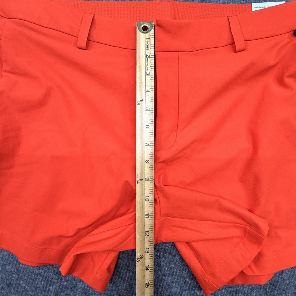 Nike Shorts Mens 38 Orange Athletic Casual Performance Stretch Pockets Summer US - Picture 5 of 11